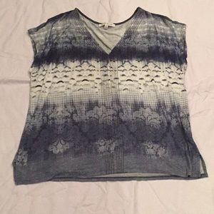 Rose & Olive XL Blue & White Shirt